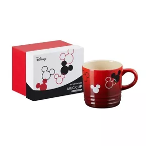 Le Creuset Mickey Cappuccino Mug 200ml, Red - Picture 1 of 4