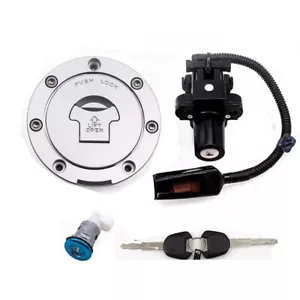 Ignition Switch Lock Fuel Gas Cap Key Set Fit For Honda CB400X CB400F 2013-2023 - Foto 1 di 6