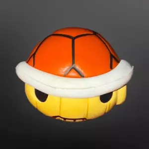 Nintendo Super Mario Bros Schaumstoff Stress Ball Rot Koopa Schale Squishy Foam B22 - Bild 1 von 5