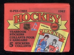 1987-88 OPC 87-88 O PEE CHEE NHL HOCKEY STICKERS CARD 1-255 SEE LIST - Picture 1 of 220
