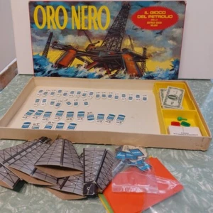 ORO NERO EG EDITRICE GIOCHI ANNI 70 IL GIOCO DEL PETROLIO INCOMPLETO - Foto 1 di 24