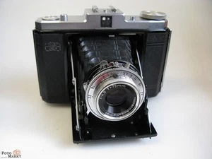 Zeiss Ikon Nettar Folding Camera 517/16 Lens Novar-Anastigmat 4.5/75 Mm - Picture 1 of 7