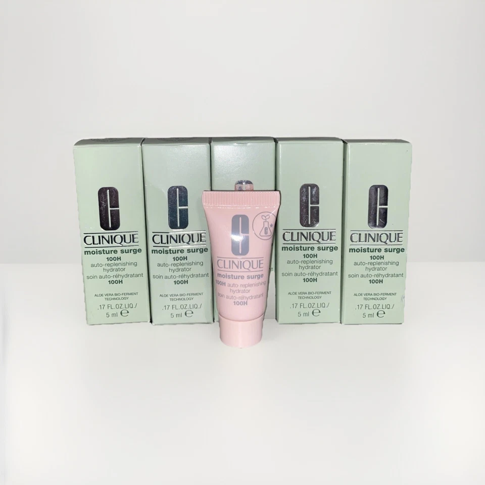 5- Clinique Moisture Surge 100H Auto Replenishing Hydrator .17 oz /5 mL - Image 1 of 1