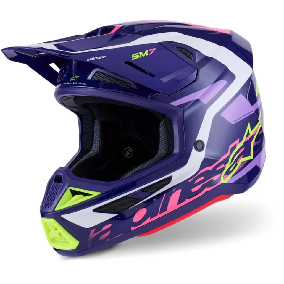 Alpinestars - Motorcycle Crosshelm - S-M7 Deed - Enduro cross Helmet With - Image 1 of 1
