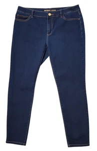 Michael Kors Skinny Gr. 10 (Maße 33x28 9" Mid Rise) Stretch Dark Jeans A15-1547 - Bild 1 von 9