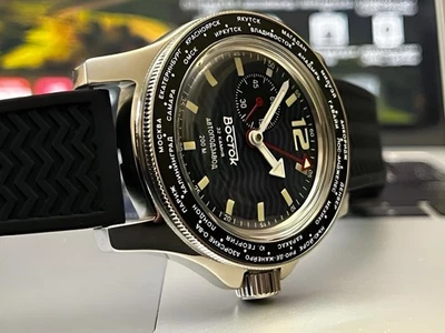 New Mens Automatic Watch Vostok Amphibian 13003V Blue Dial  Scuba diver 20 ATM - Image 1 of 4