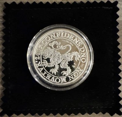 2017 Netherlands 1 Oz. Silver Lion Proof - Rare 400th Anniversary Design ✨🔥 - Image 1 of 2