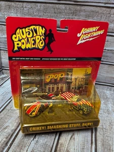 Johnny Lightning Austin Powers Corvette 1:64 Diecast Set - Picture 1 of 10