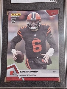 2018 BAKER MAYFIELD PANINI INSTANT ALL ROOKIE TEAM CARD RC 1 BROWNS /576 SGC 9.5 - Picture 1 of 6