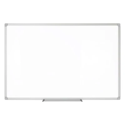 REALSPACE WorkPro™ Porcelain Magnetic Dry-Erase Whiteboard, 36" x 48", Aluminum Frame With