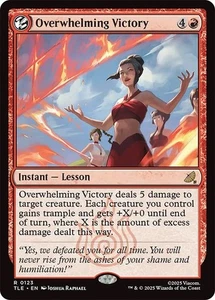 Overwhelming Victory Magic the Gathering MTG Avatar: the Last Airbender TLE - Bild 1 von 1