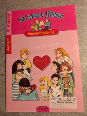 DIE WILDEN HÜHNER - Deutsch 4. Klasse - Rechtschreibung - Oetinger Verlag - Bild 1 von 4