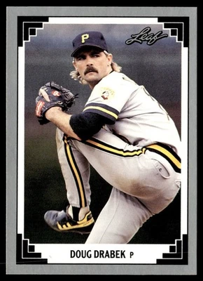 1991 Leaf Doug Drabek Pittsburgh Pirates #516 - Image 1 of 2