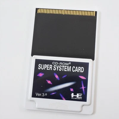 PC Engine CD SUPER SYSTEM CARD Ver.3.0 Card Only 0770 pe - Image 1 of 3