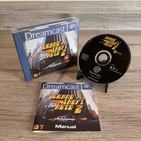 GRAND THEFT AUTO 2 SEGA DREAMCAST VIDEO GAME BOXED COMPLETE UK PAL