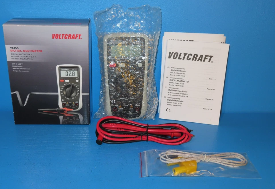 Voltcraft VC155 DIGITAL-MULTIMETER   neu in OvP #8443 - Bild 1 von 4