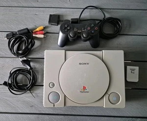 PlayStation 1 in grau Top Zustand siehe Bilder, Ps1 Konsole - Bild 1 von 15