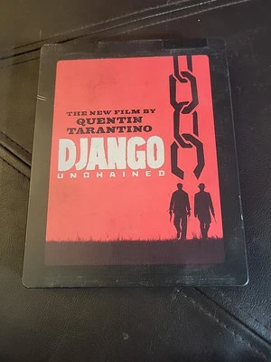 Django Unchained (Blu-ray Disc, DVD, Bonus Disc SteelBook) RARE /OOP  Very Good  - Image 1 of 4