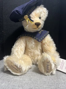 Artist SUE & RANDALL FOSKEY ~ Skipper Sailor  Bear Plush Mohair Signed By Artist - Picture 1 of 9