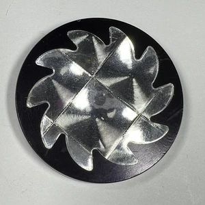 POG Aluminum Star Slammer with Finger Grips Thick 90's - Black - Picture 1 of 3