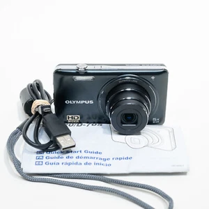 Olympus VG-140 Digital Camera CCD 14MP Digicam 5x f/2.8 - Tested & Excellent! - Picture 1 of 9