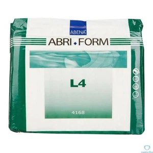 Abena 4168 Abri-form L4 X-Plus Absorbent Adult Brief Diaper Large Pack/12 - Picture 1 of 3