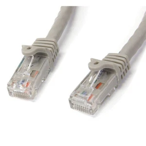 StarTech Cat6 6ft Snagless Patch Ethernet Cable - Gray - Photo 1/3