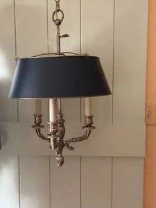 Chapman Handcrafted Brass Regency Three Light Chandelier - Picture 1 of 8