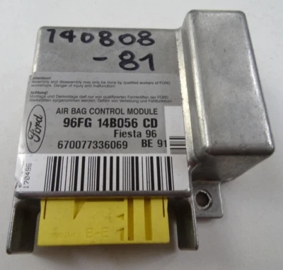 Centralina airbag Ford Fiesta 4 IV, anno 96, 96FG 14B056 CD, 96FG14B056CD - Immagine 1 di 3