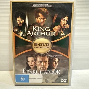 King Arthur and Pearl Harbor (2 DVD Film Collection Region 4) Jerry Bruckheimer - Picture 1 of 4