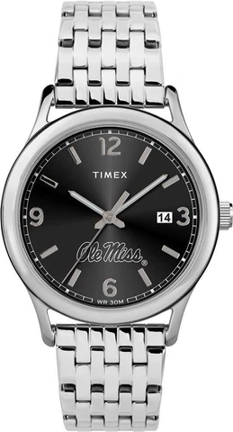Women's Ole Miss Rebels Watch Timex Sage Stainless Watch Cover