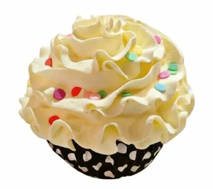 Cupcake falso comida artificial DECIKES cupcake amarillo crema de mantequilla cupcake - Imagen 1 de 9