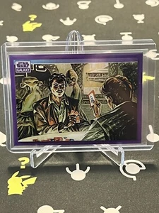🟣 A Card Game of Chance, #25, Purple Refractor #/25, 2022 Topps Chrome Galaxy - Picture 1 of 3