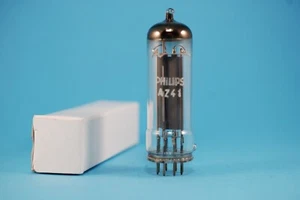 Philips AZ41  NOS Tested Full-wave  Rectifier Power Supply Tube - Picture 1 of 9