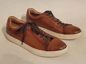 Joseph Abboud Carmel Leather Shoes Sneakers Lace Up Mens Size 13 D ADRIANO - Picture 1 of 14