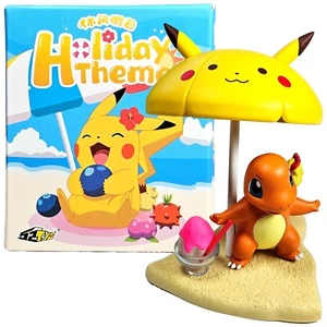 52Toys Pokémon Tema de Vacaciones - Charizard Caja Ciega Vinilo Arte Juguetes - Imagen 1 de 11