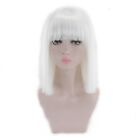 Short Cosplay Hair Straight Bob Wig Synthetic Hair With Bangs Halloween Wigs