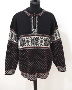 Dale of Norway Island Norweger Strick Pullover Grösse M Damen Schurwolle N688 - Bild 1 von 4
