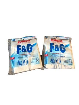 Eureka F&G Disposable Vaccum Dust Bags 5 Total  - Image 1 of 3