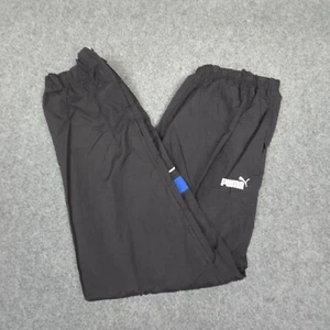 vtg cronulla sharks Track Pants Mens SMALL Black Puma NRL Football Size S - Picture 1 of 12