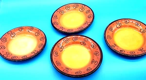 Tabletops Lifestyles Unlimited Ambrosia Mandarine Orange Salatteller 8 3/4" - Bild 1 von 9