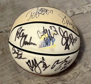 CHICAGO SKY Signed WNBA Basketball 2012 Mini 6" Ball SYLVIA FOWLES SWIN CASH + - Picture 1 of 6