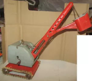 MFZ GRU CRANE Tin Toy Latta Made In Germany US Zone Vintage Giocattolo - Foto 1 di 7