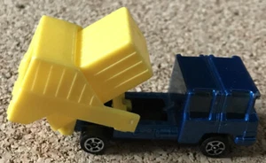 Vintage Corgi Juniors Toys 3” Car Toy - Refuse Truck - Back Moves - Picture 1 of 6