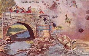 AK Verdun Kämpfe bei - Bild 1 von 2