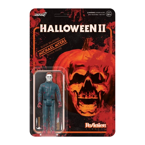 Super7  Halloween 2 ReAction Wave 1 Michael Myers (Blood Splatter) Cover