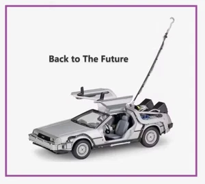BACK TO THE FUTURE TIME MACHINE DMC DELOREAN #14/18 DIECAST SCALE 1/24 - Picture 1 of 24