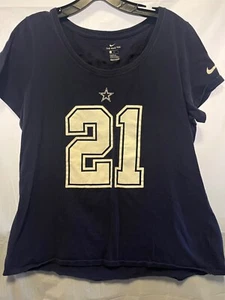 Nike Tee women’s size L DallaS Cowboys 21 Elliott - Picture 1 of 4