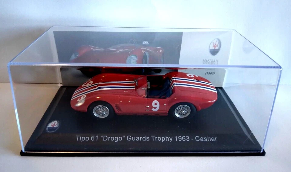 MASERATI Tipo 61 "Drogo" Guards Trophy 1963 Casner  - 1/43  Leo Models 048 - Immagine 1 di 1