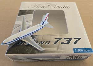 1:400 AeroClassics Boeing 737-200 United Airlines N9054U - Picture 1 of 4